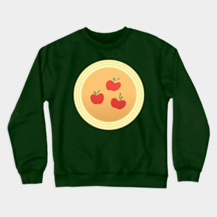 Subtle Brony - Applejack Cutie Circle Crewneck Sweatshirt